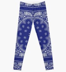 Blaues Bandana Leggings