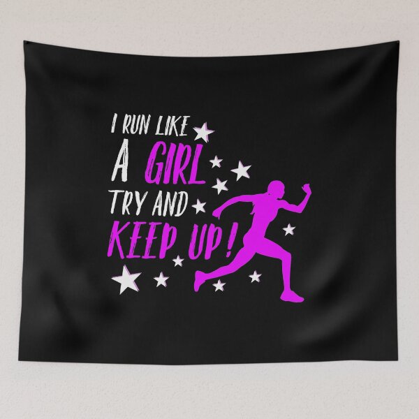 Item preview, I Run Like A Girl Running Women Gift  designed and sold by 2blackcherries.