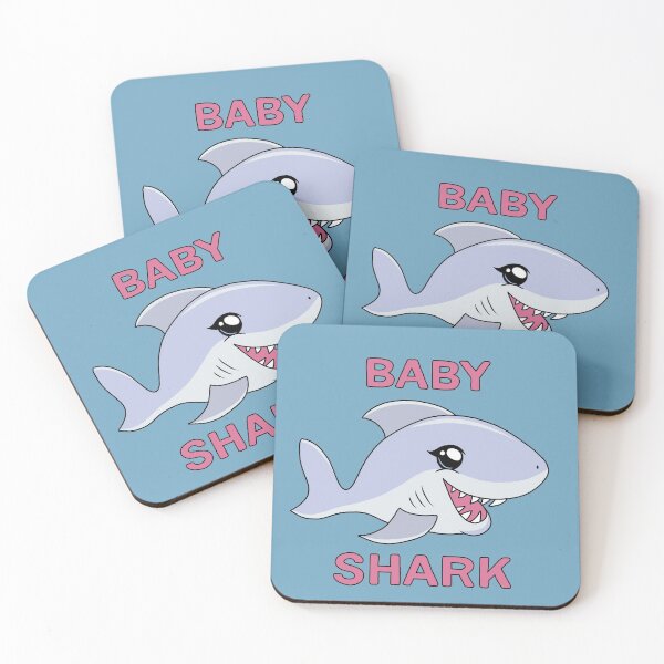 Item preview, Cute Kawaii Shark  designed and sold by ValentinaHramov.