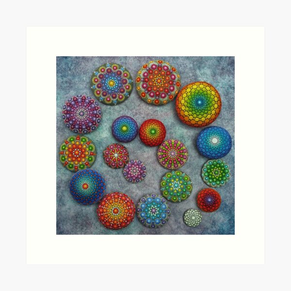 Item preview, Mandala Stone Spiral designed and sold by Elspeth McLean.