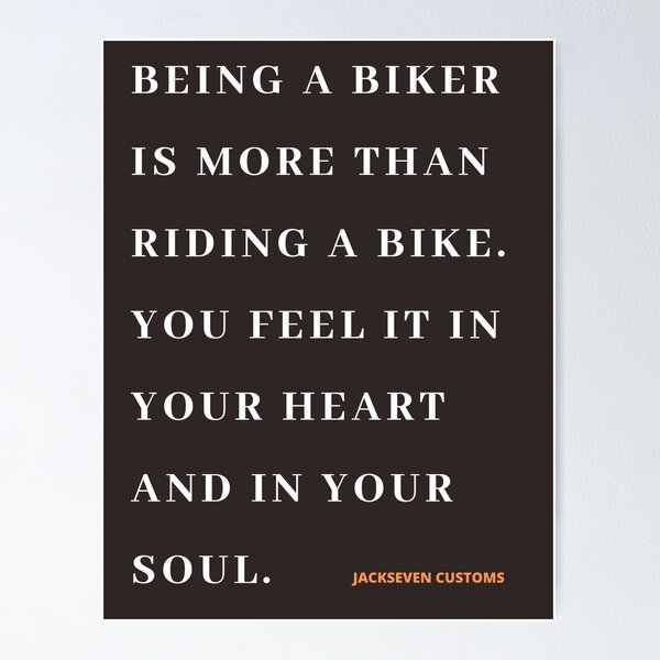 Artikel-Vorschau von Being a Biker - JackSeven Customs, designt und verkauft von Jackseven.