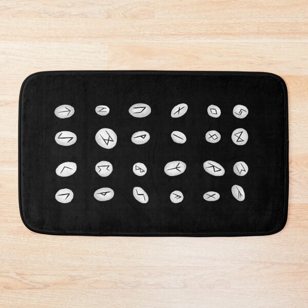 Item preview, Rune Pattern - Elder Futhark - Polka Dot Style designed and sold by MonoMano.