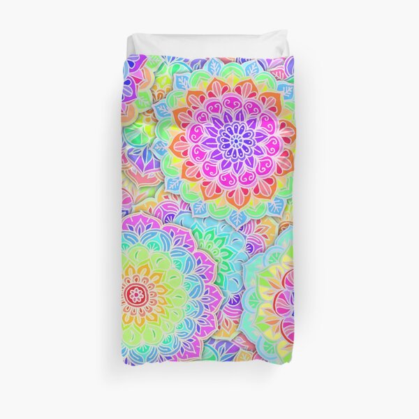 Psychedelic Summer Duvet Cover