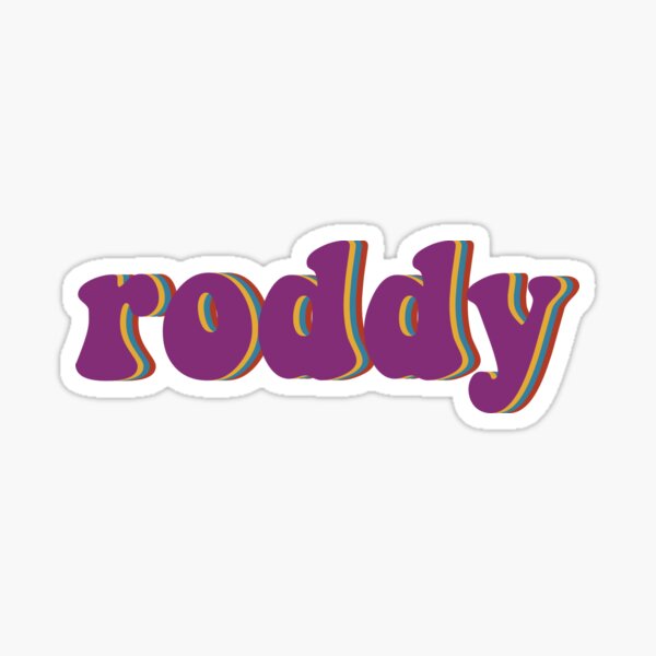 roddy Sticker