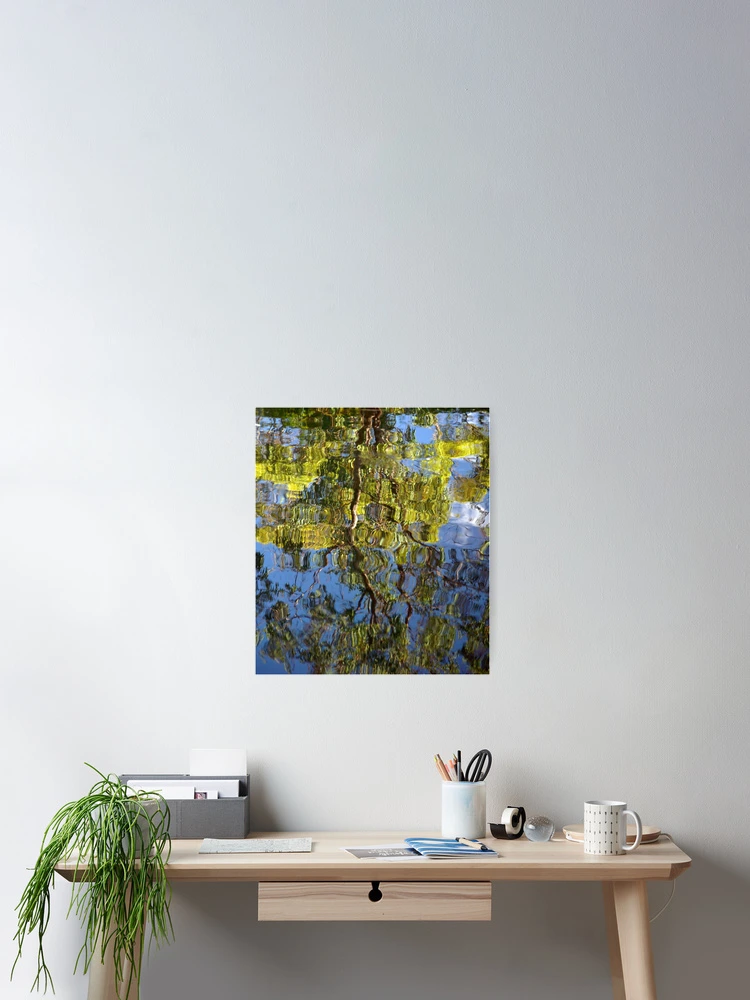 Thumbnail 2 of 3, Poster, Reflection Abstract Tree designed and sold by Robyn Forbes.