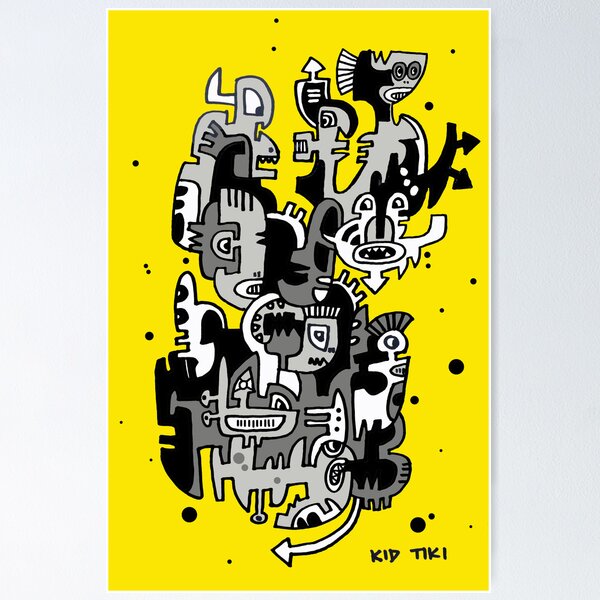 Item preview, Mellow Yellow designed and sold by KIDTIKI.