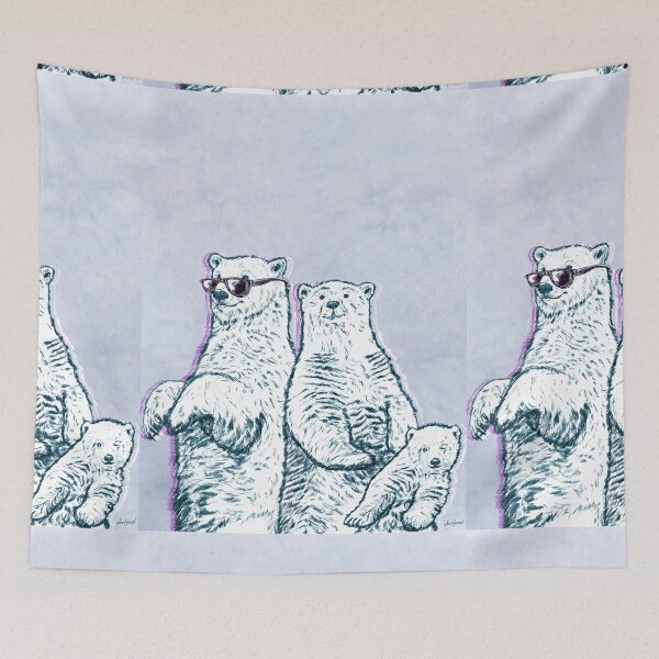 Item preview, Rocking Polar Bears designed and sold by NihatgokceNart.