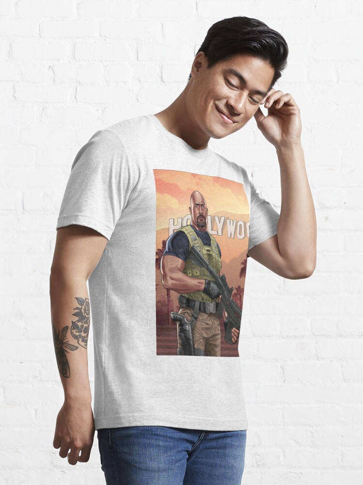 dwayne johnson t shirt brand