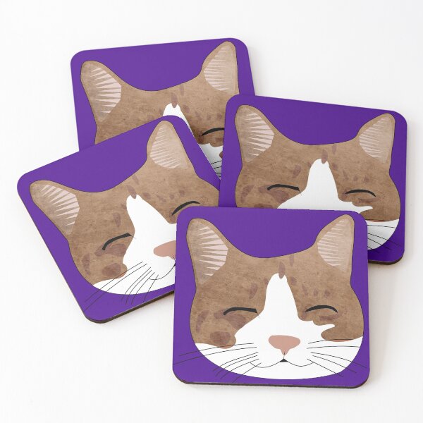 Item preview, Cat Face Pin designed and sold by deanworld.