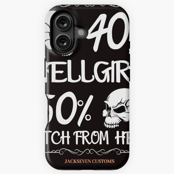 Artikel-Vorschau von Hellgirl - Bitch- Skull - JackSeven Customs, designt und verkauft von Jackseven.