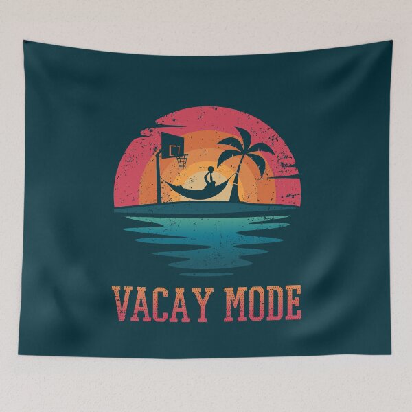Item preview, Basketball Vacay Mode - Island Beach Hammock Sunset designed and sold by COURT-VISION.