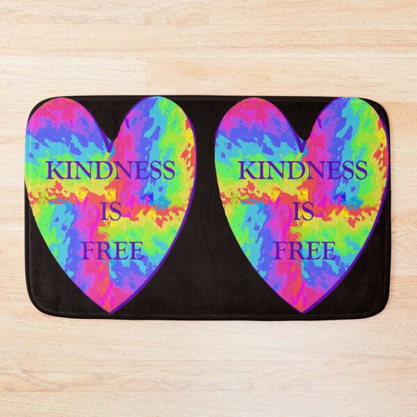Item preview, KINDNESS IS FREE,colorful abstraction designed and sold by Adri Barnard.