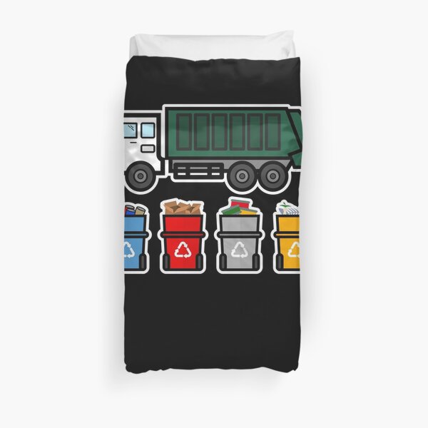 Garbage Truck Duvet Covers Redbubble