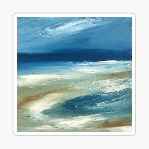 Shifting Sands // seascape Sticker
