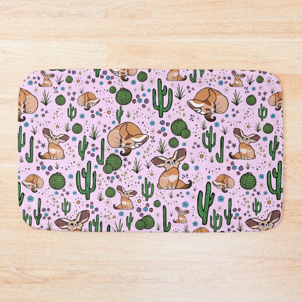 Item preview, Fennec Foxes in Pink designed and sold by Nemki.