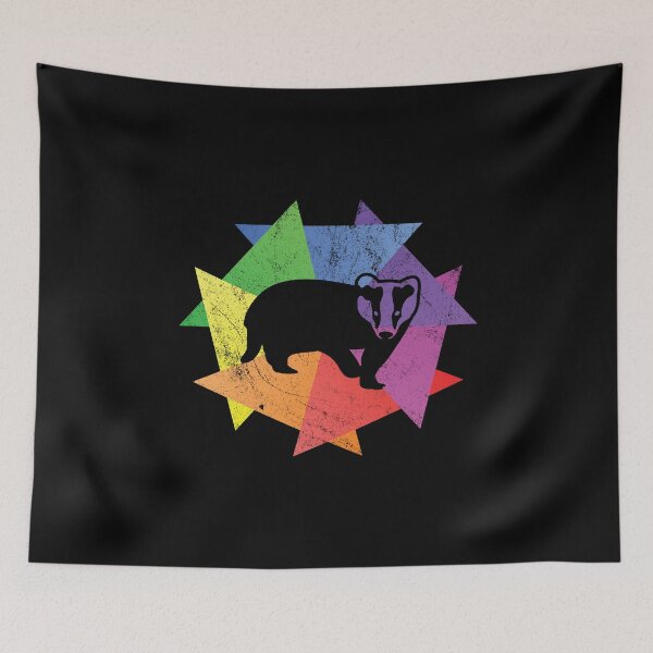 Item preview, Honey Badger Lover Retro Style Silhouette Gift graphic designed and sold by Grabitees.