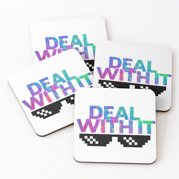 Item preview, DEAL WITH IT designed and sold by jackthewebber.