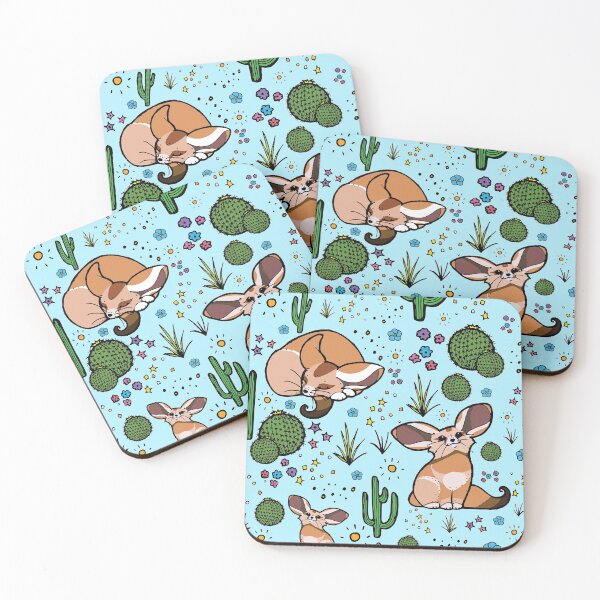 Item preview, Fennec Fox in Blue designed and sold by Nemki.