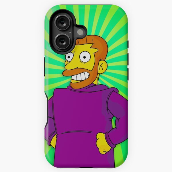 Aperçu de l'œuvre Hank Scorpio, Manteau Arrière Vert - Simpsons créée et vendue par BackTeeBasics.
