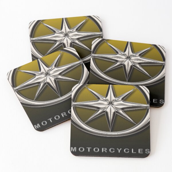 Item preview, Star bike motorcycle graphic yellow designed and sold by KlaraBubble.
