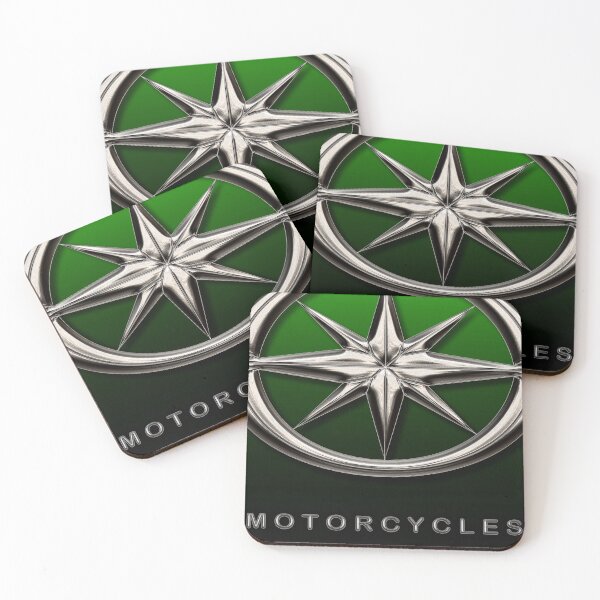 Item preview, Star bike motorcycle graphic green designed and sold by KlaraBubble.