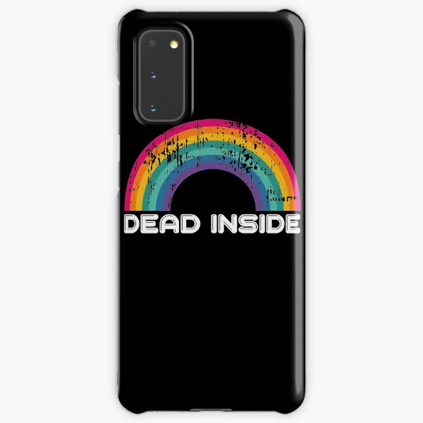 Dead Inside Vintage Rainbow Samsung Galaxy Snap Case