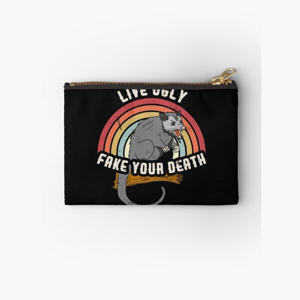Item preview, Retro Opossum Live Ugly Fake Your Death designed and sold by 33ink.