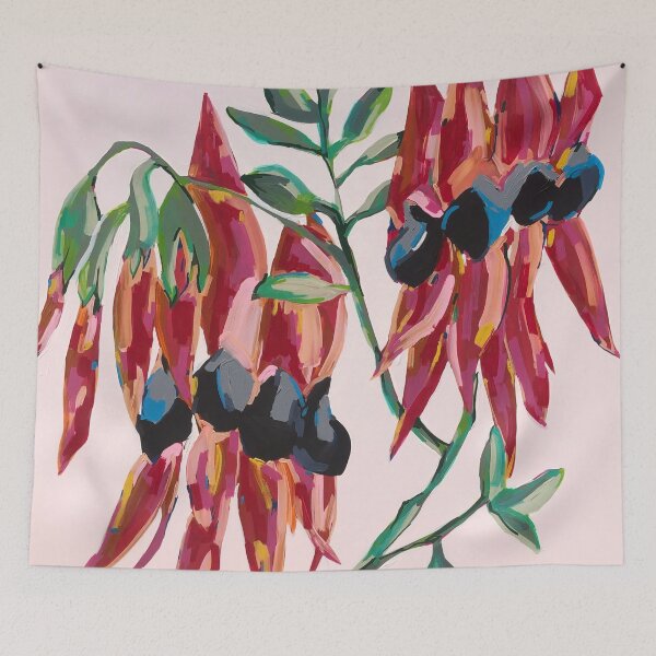 Item preview, Australian Sturt Desert Peas designed and sold by ReneeGoulding.