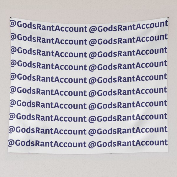 Item preview, gods rant account  designed and sold by Edie  Squire.