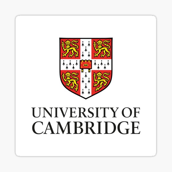 University of Cambridge Sticker