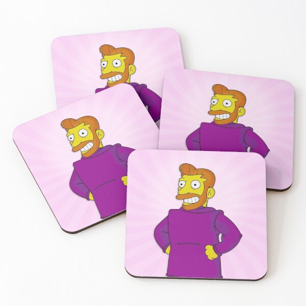 Item preview, Hank Scorpio, abrigo al revés rosa - Simpsons designed and sold by BackTeeBasics.