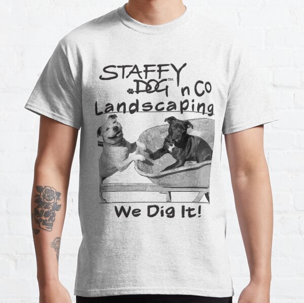 Item preview, Staffy Dog n Co Landscaping - We dig it! designed and sold by StaffyDognCo.