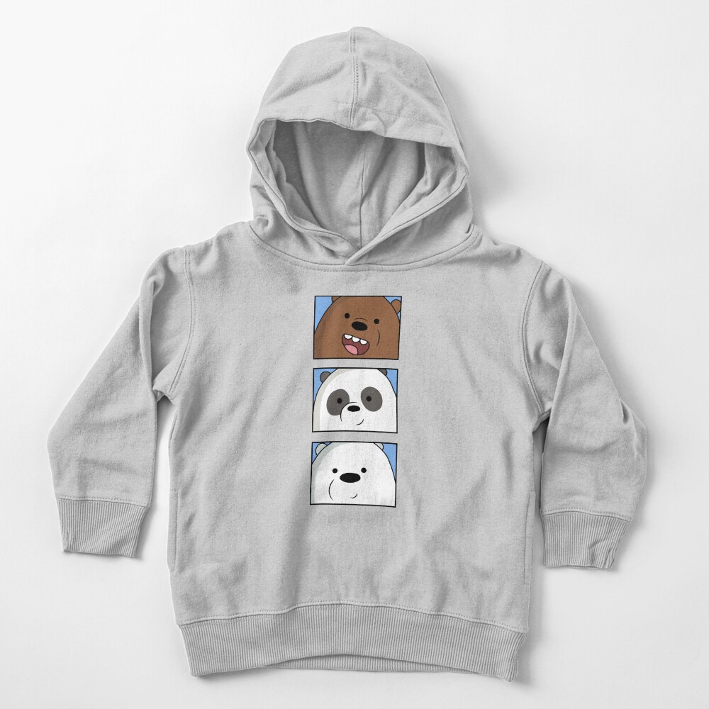 We Bare Bears Toddler Pullover Hoodie