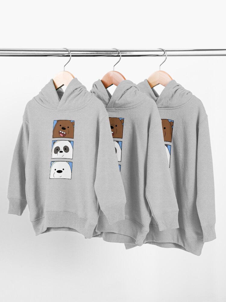Alternate view of We Bare Bears Toddler Pullover Hoodie