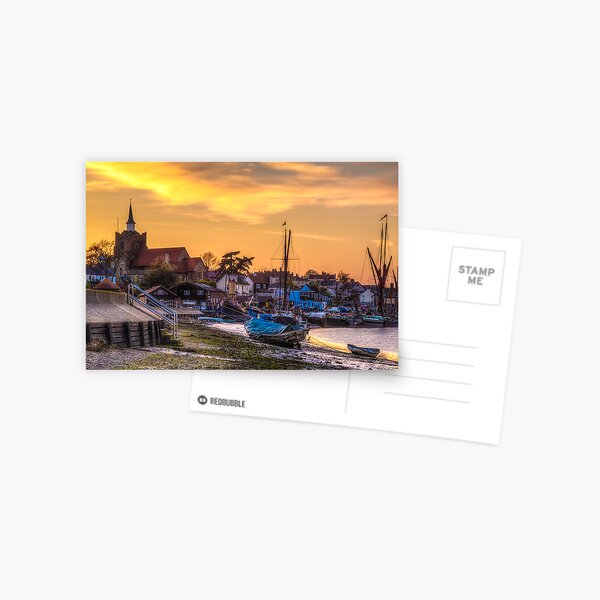 Maldon Sunset Postcard