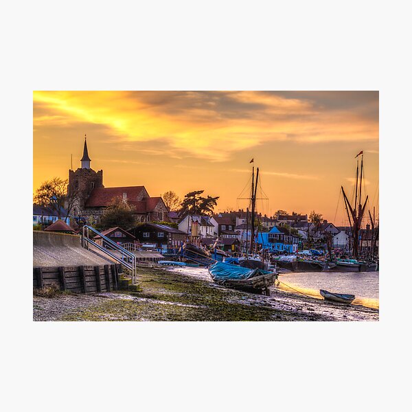 Maldon Sunset Photographic Print