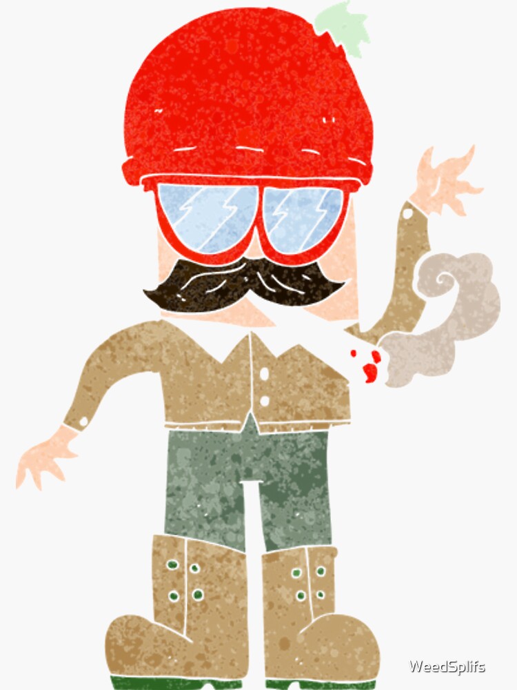 A man who smokes by WeedSplifs