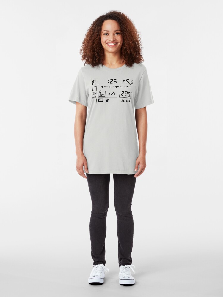 Alternate view of Camera Display Slim Fit T-Shirt
