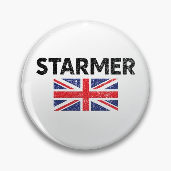 Item preview, Keir Starmer Distressed UK Flag Tee designed and sold by samraheel.