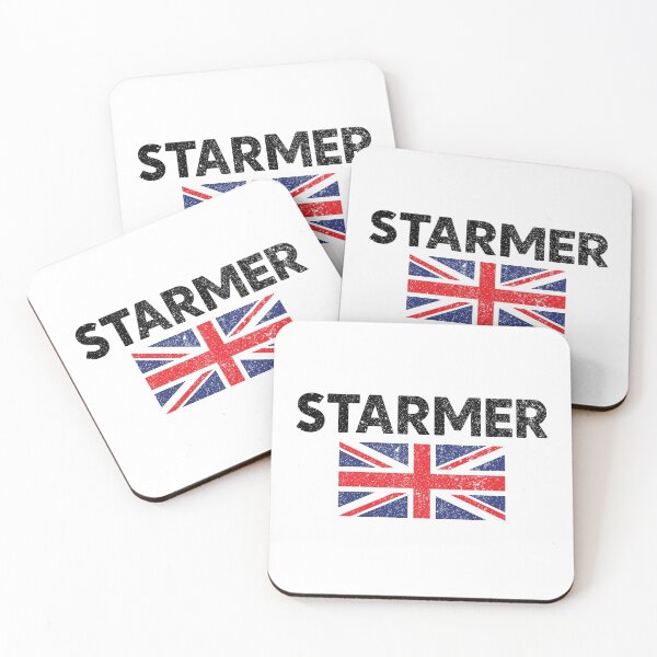 Item preview, Keir Starmer Distressed UK Flag Tee designed and sold by samraheel.