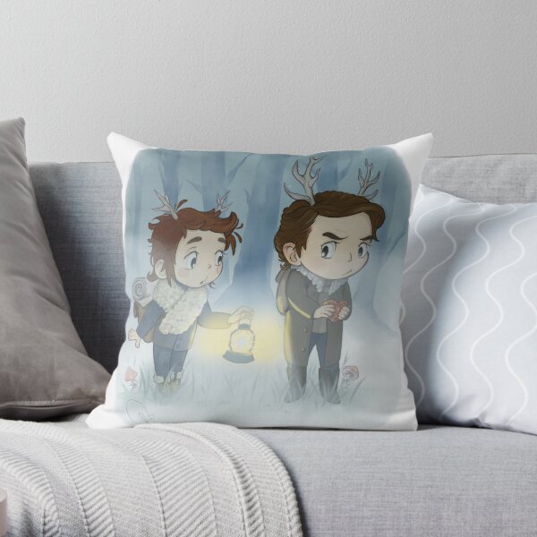 The Heart Of The Mist - Arn & Thornan Throw Pillow