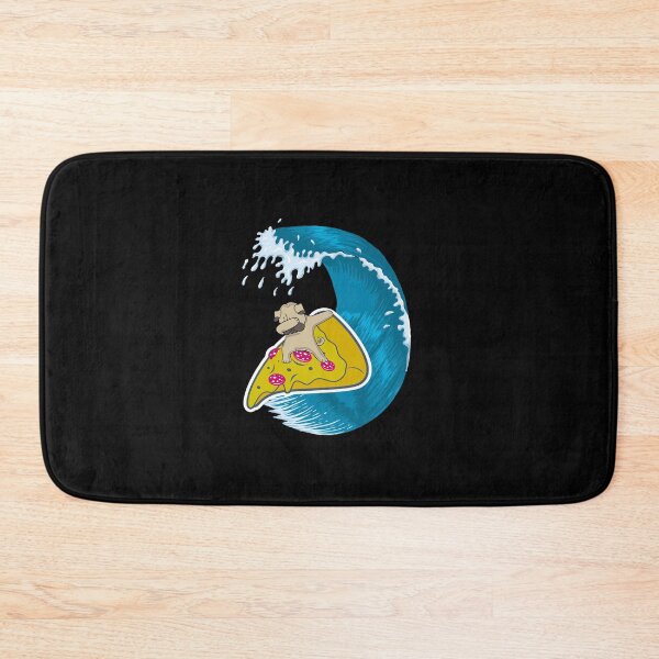 Item preview, Dabbing pug pizza surfer designed and sold by OmmeDesigns.
