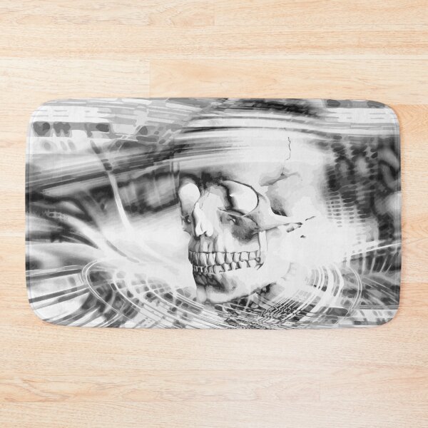 Item preview, Skull - black and white designed and sold by harietteh.