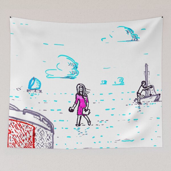 Item preview, If We Could Walk on Water designed and sold by hajarsdeco.