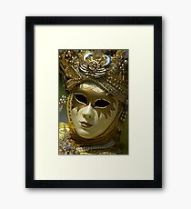 Venetian carnival Framed Print