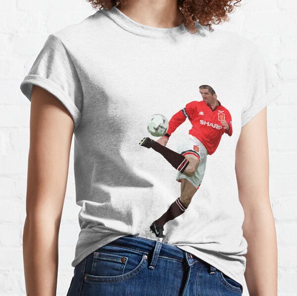 King Eric Cantona 7 Manchester United Vintage T Shirt Classic T