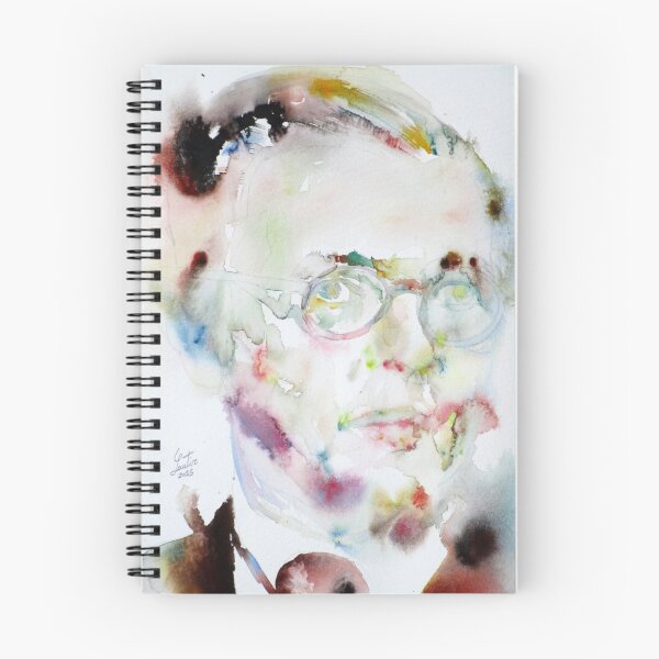 Item preview, SARTRE - watercolor portrait.2 designed and sold by lautir.