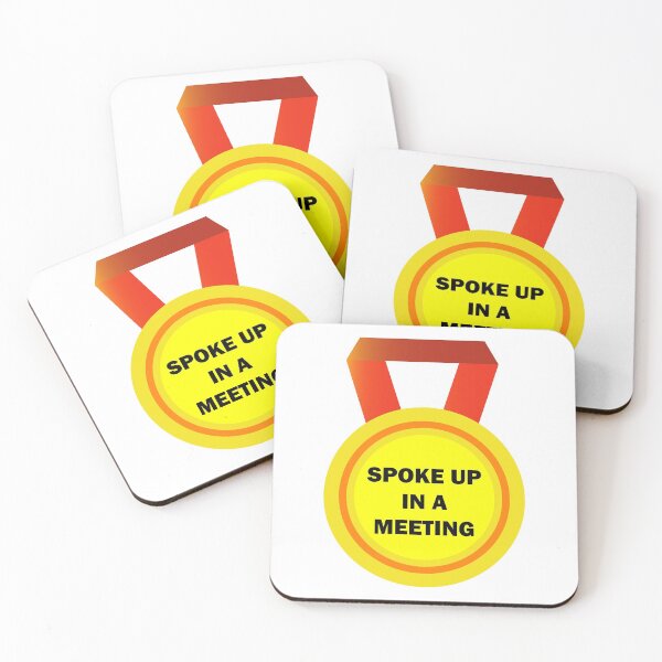 Item preview, Award #Spoke up in a meeting designed and sold by SmileMiau.