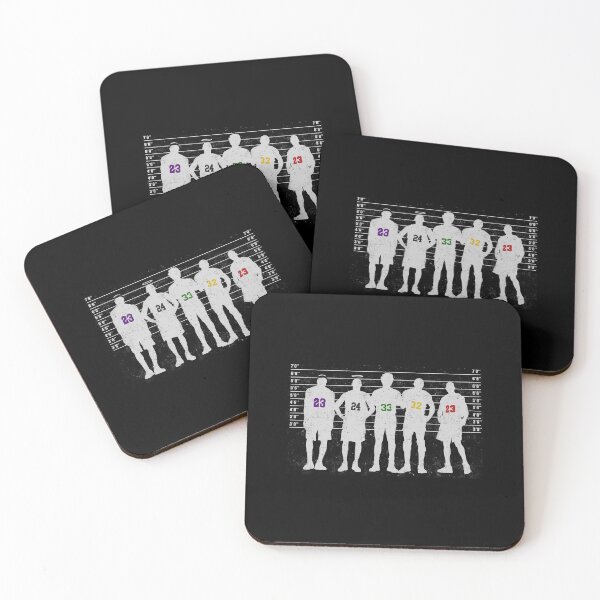 Item preview, The G.O.A.T. Lineup - Lebron,Kobe,Bird,Magic,MJ - negativ designed and sold by COURT-VISION.