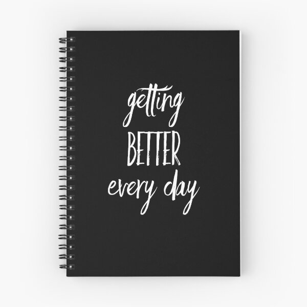 Item preview, Getting Better Every Day | Inspirational Quote | Positive Vibes designed and sold by DesignsbyZazz.